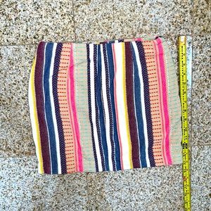 Boho beach mini skirt